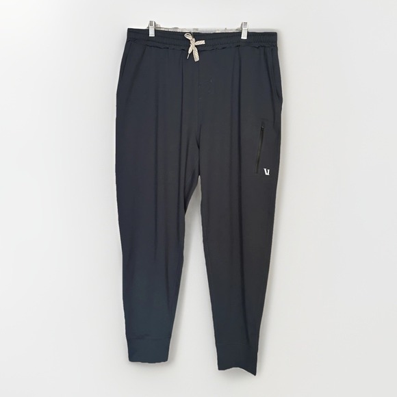 Vuori Sunday Performance Joggers Mens XXL Blue Tapered Athletic Lounge Pants